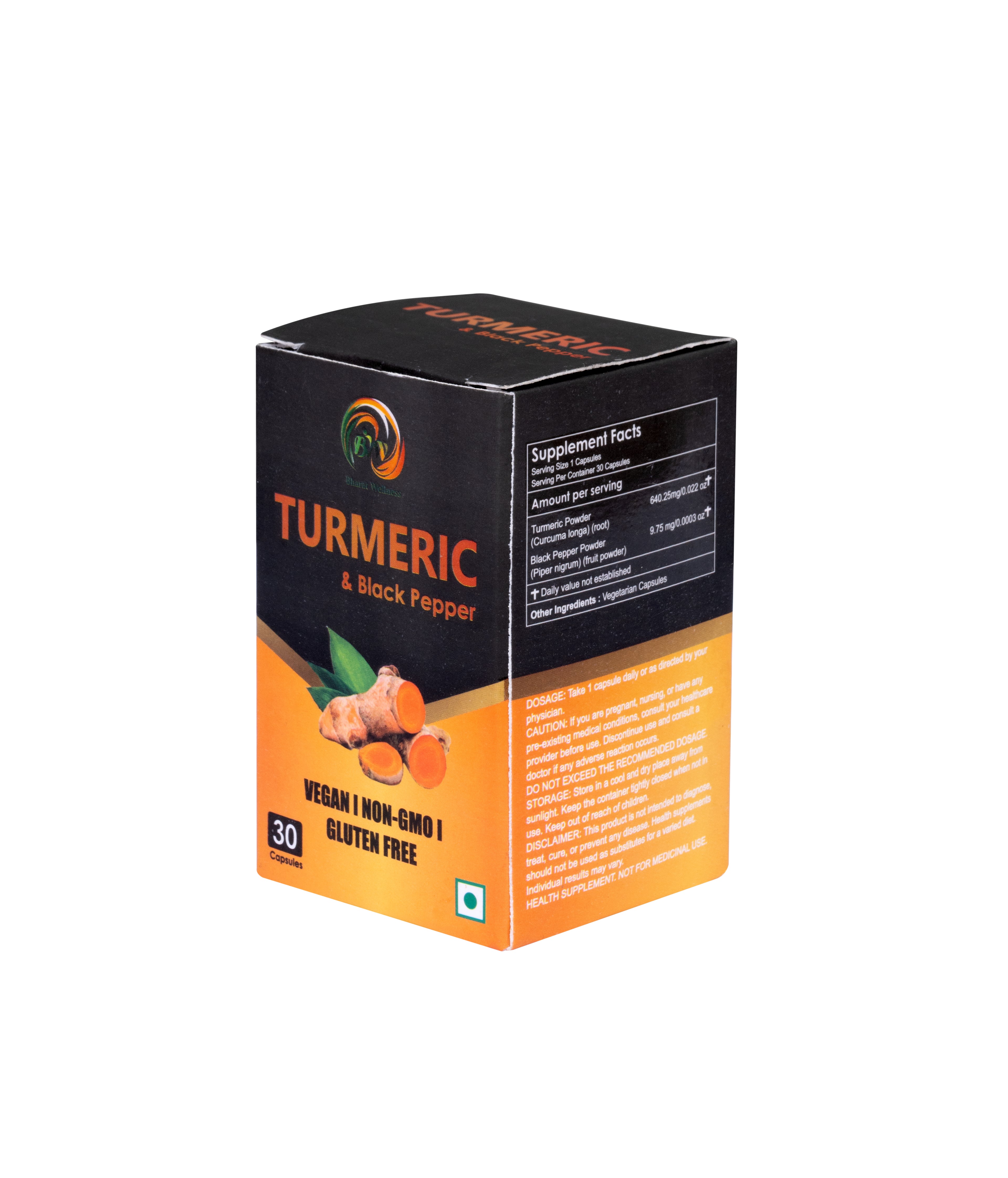 Ashwagnadha + Turmeric and Black Pepper Capsule (Combo 2)