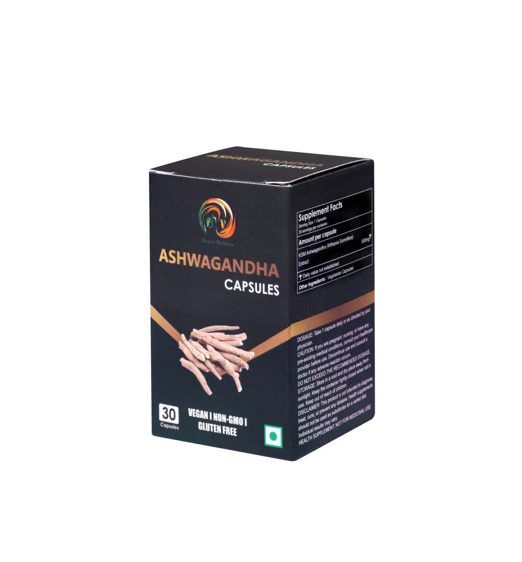 Ashwagnadha + Turmeric and Black Pepper Capsule (Combo 2)