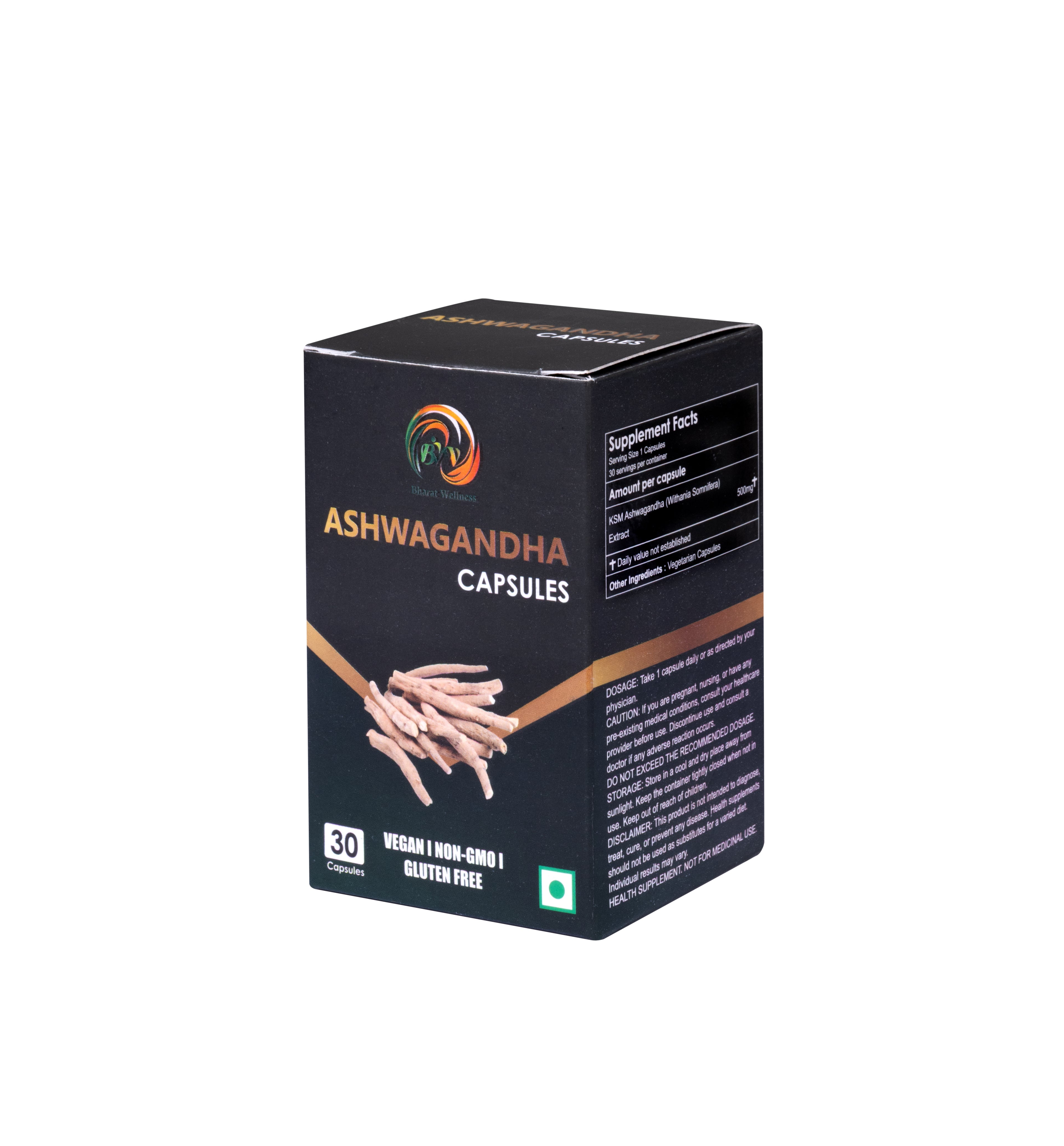 Ashwagnadha + Turmeric and Black Pepper Capsule (Combo 2)
