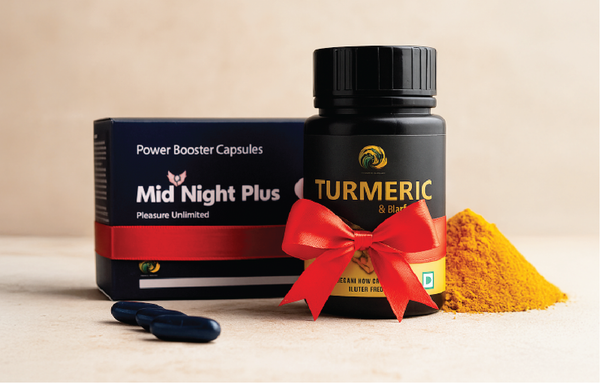 Combo- Midnight Plus + Turmeric capsule - Pack of 30 Capsule