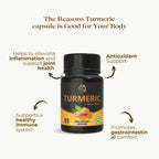 BHARAT WELLNESS Turmeric capsule - 30 Capsules - Bharat Wellness